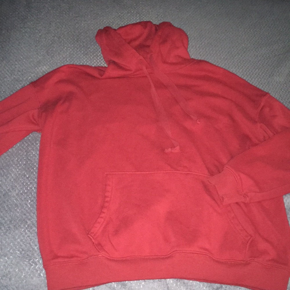 Red hoodie